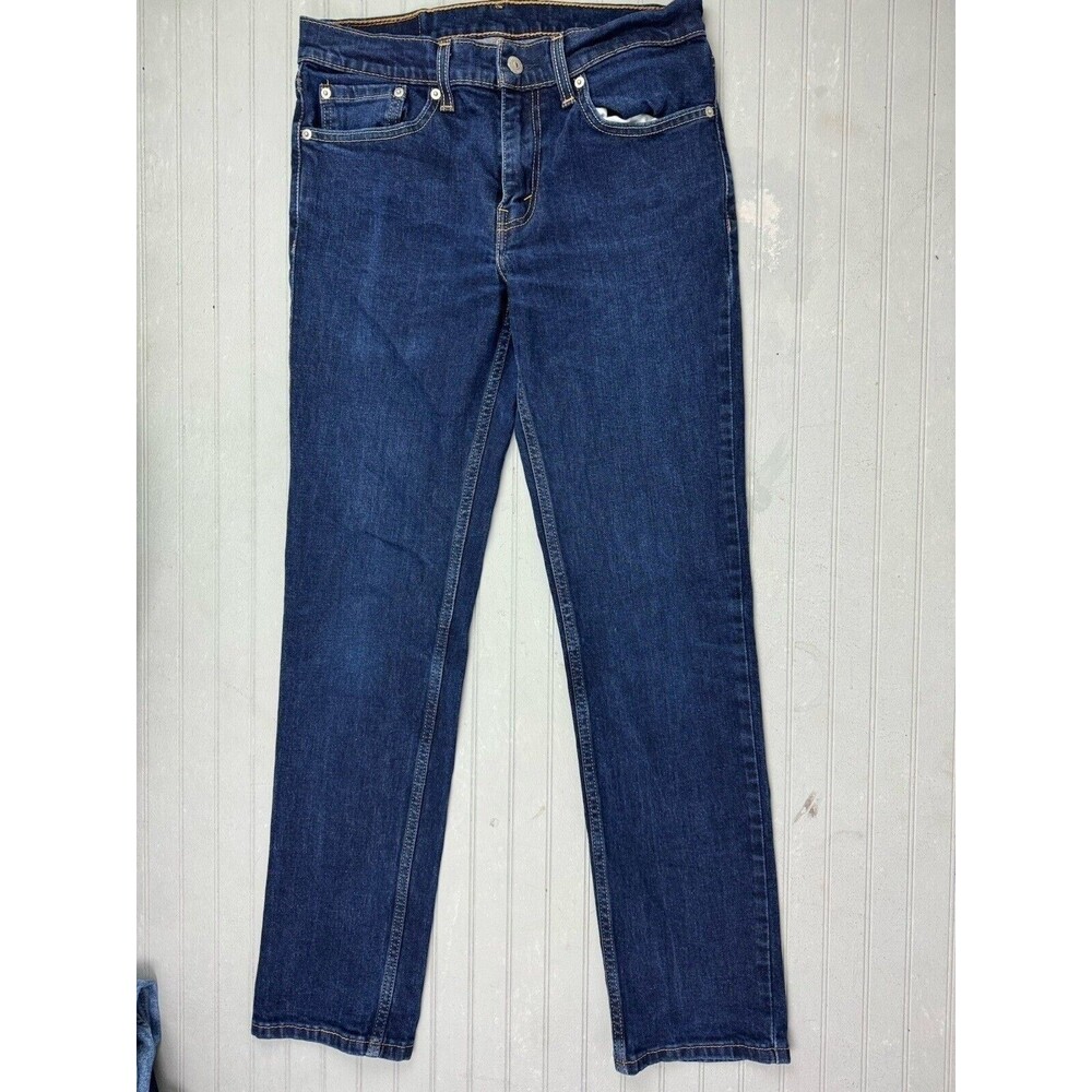 Levi 511 Size 31x32 Mens Jeans (Actual Inseam 30.5) Straight Dark Wash Stretch